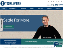 Tablet Screenshot of davidtoddlaw.com